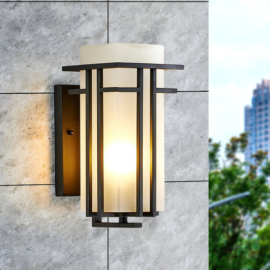 Linden Wandlamp Buiten – Retro Design Buitenlamp | Weerbestendige LED Wandlamp voor Huis, Tuin & Terras