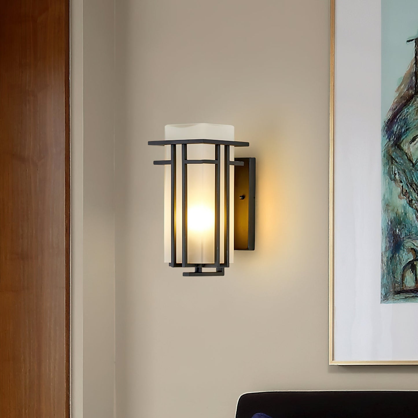 Linden Wandlamp Buiten – Retro Design Buitenlamp | Weerbestendige LED Wandlamp voor Huis, Tuin & Terras