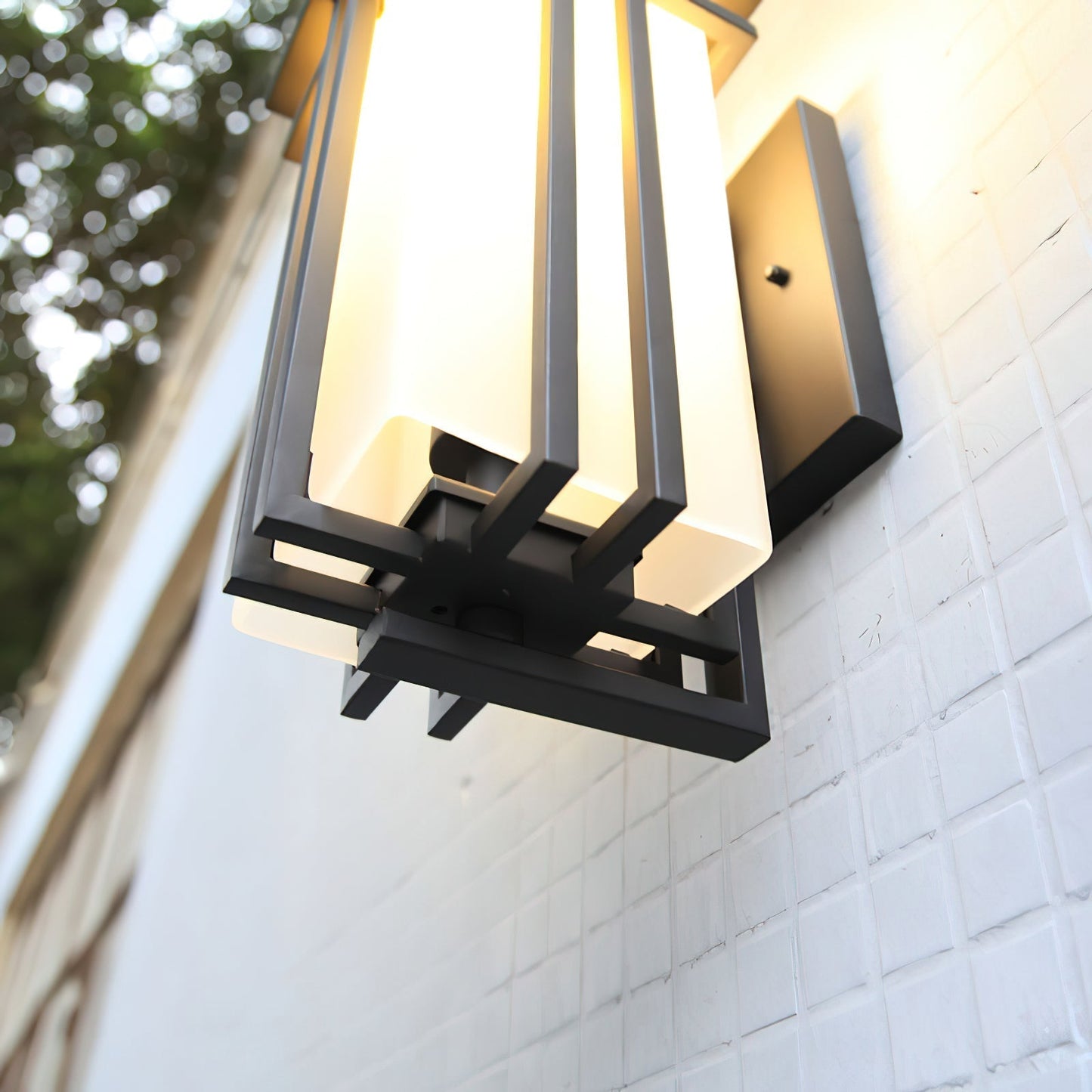 Linden Wandlamp Buiten – Retro Design Buitenlamp | Weerbestendige LED Wandlamp voor Huis, Tuin & Terras