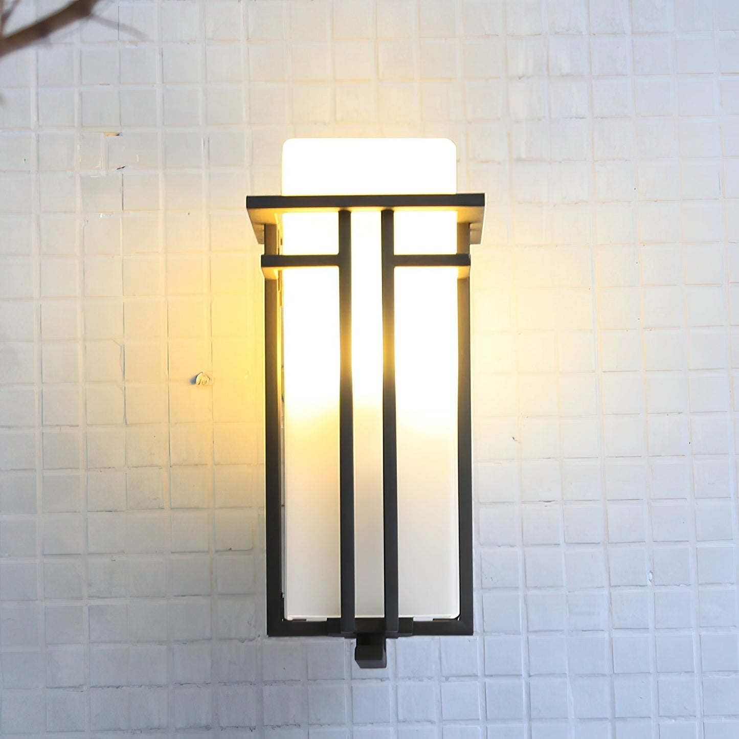 Linden Wandlamp Buiten – Retro Design Buitenlamp | Weerbestendige LED Wandlamp voor Huis, Tuin & Terras