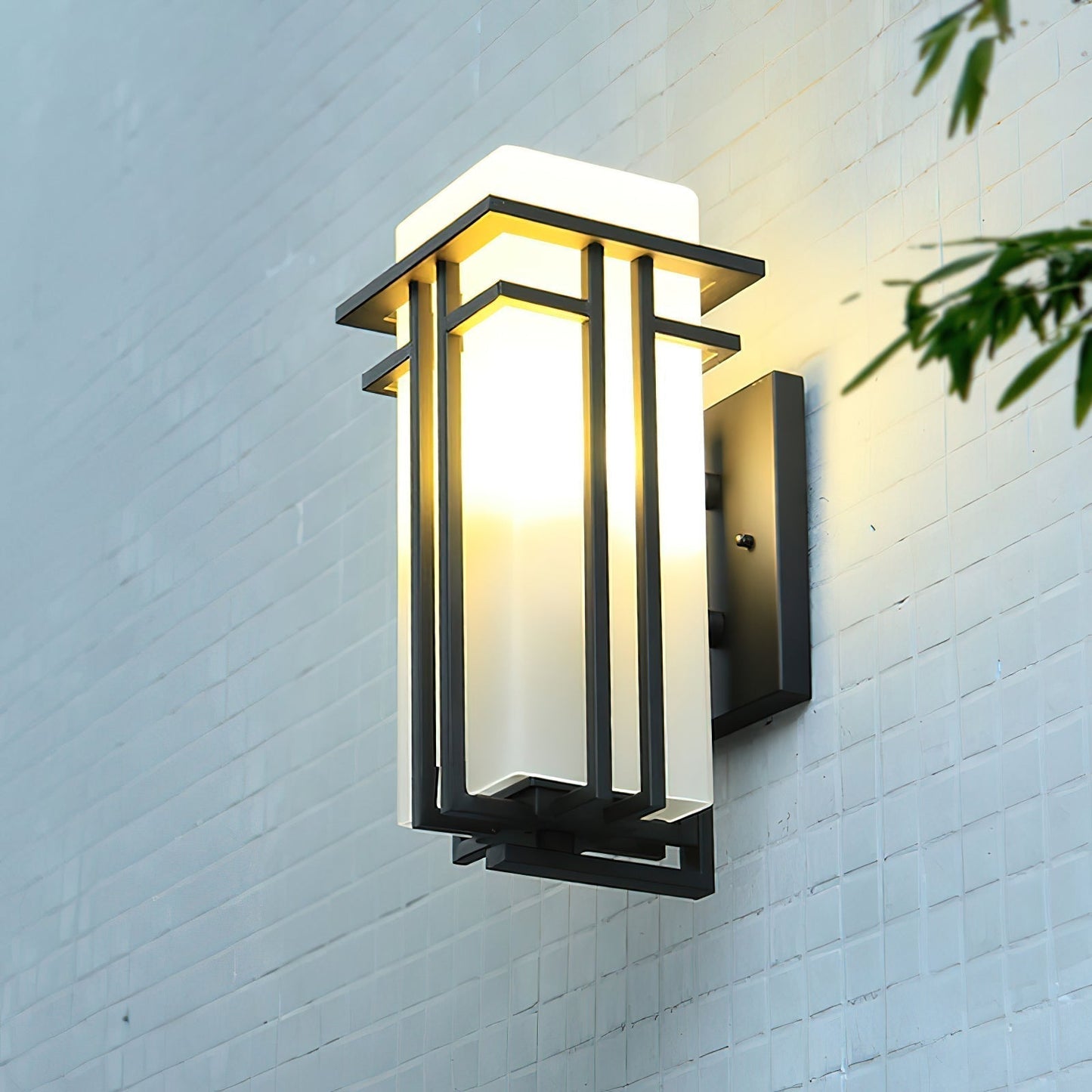 Linden Wandlamp Buiten – Retro Design Buitenlamp | Weerbestendige LED Wandlamp voor Huis, Tuin & Terras