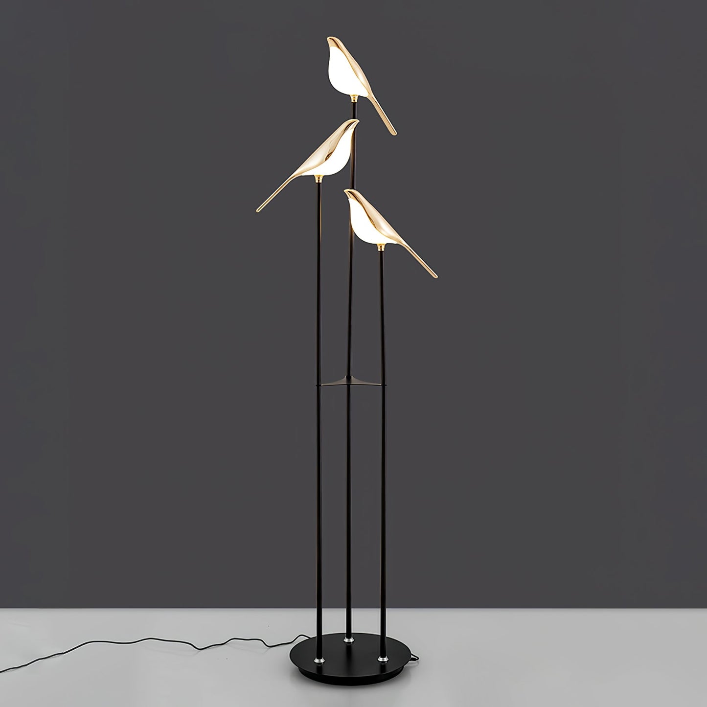 Magpie Perch Lamp – Design Vloerlamp & Tafellamp Collectie | Speels Minimalisme & Moderne Elegantie met LED Verlichting