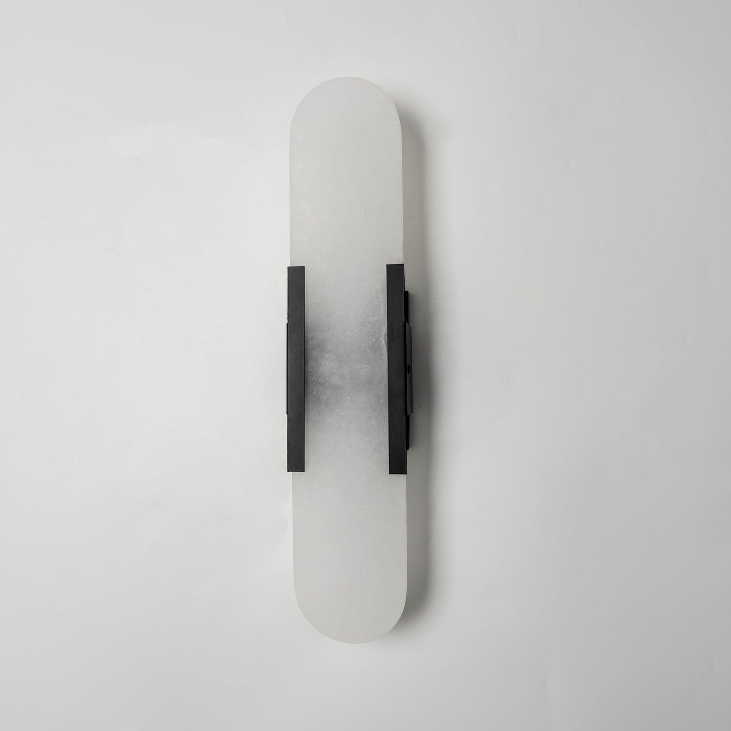 Melange Alabaster Wandlamp – Luxe Design met Messing Accenten | Handgemaakt & Tijdloos Modern