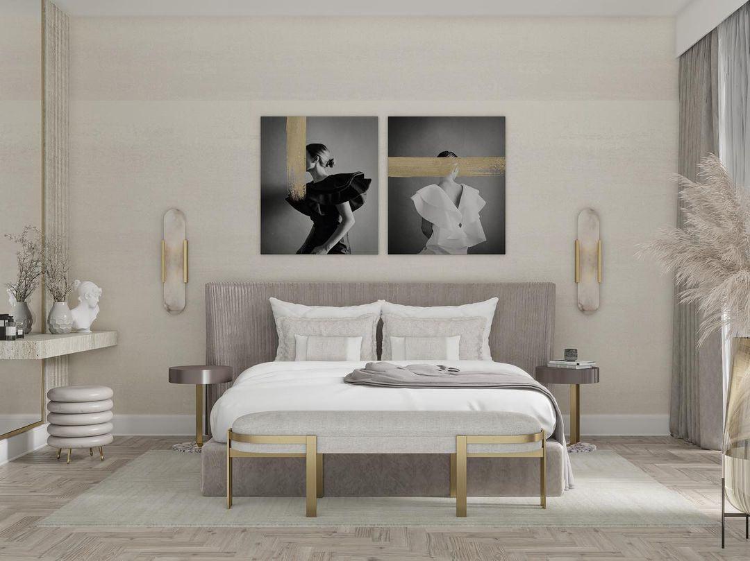 Melange Alabaster Wandlamp – Luxe Design met Messing Accenten | Handgemaakt & Tijdloos Modern