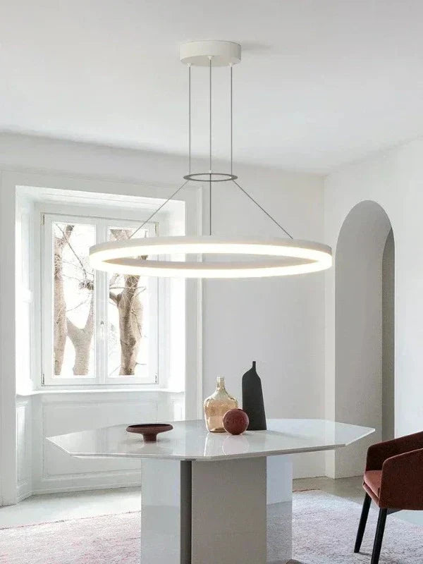 Slanke Hanglamp LED – Moderne Verlichting van Metaal met Minimalistisch Design