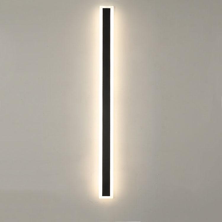 Moderne LED-wandlamp – minimalistische buitenlamp met warm diffuus licht & architectonisch design