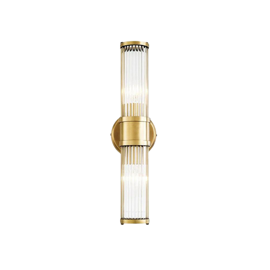 Moderne Dimbare Wandlamp – Luxe Badkamer Verlichting van Metaal & Glas | Elegant, Tijdloos & Sfeervol