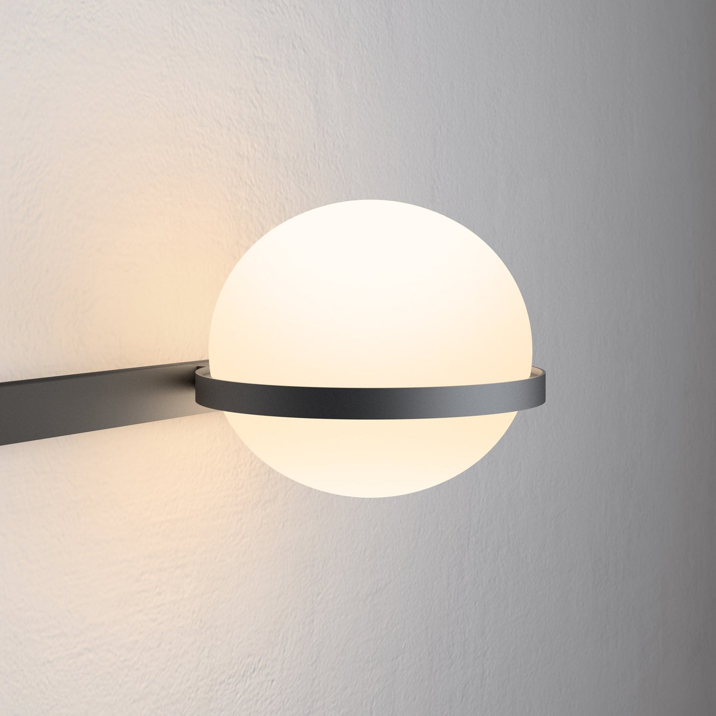 Solstice Outdoor Wall Light – Moderne Zwarte Buitenlamp met LED Bol | Waterdichte IP65 Gevelverlichting