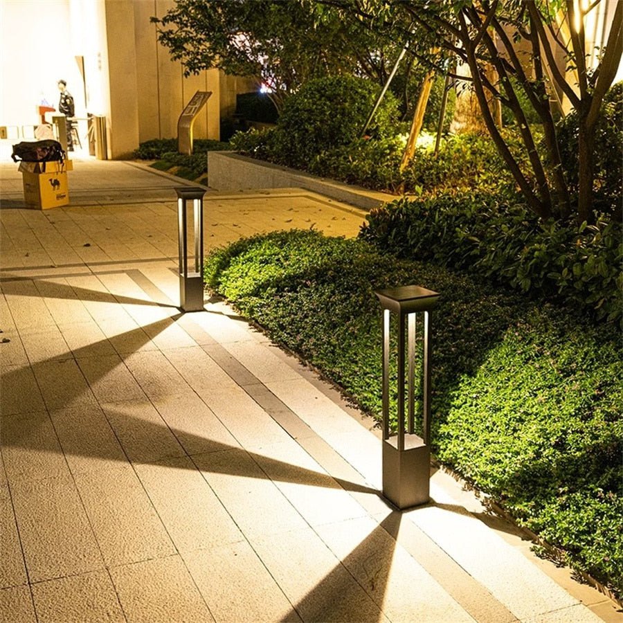 Nimbus Buiten Solar Padlamp – Duurzame LED Tuinlamp | Aluminium, Waterdicht IP54, Warm Wit Licht
