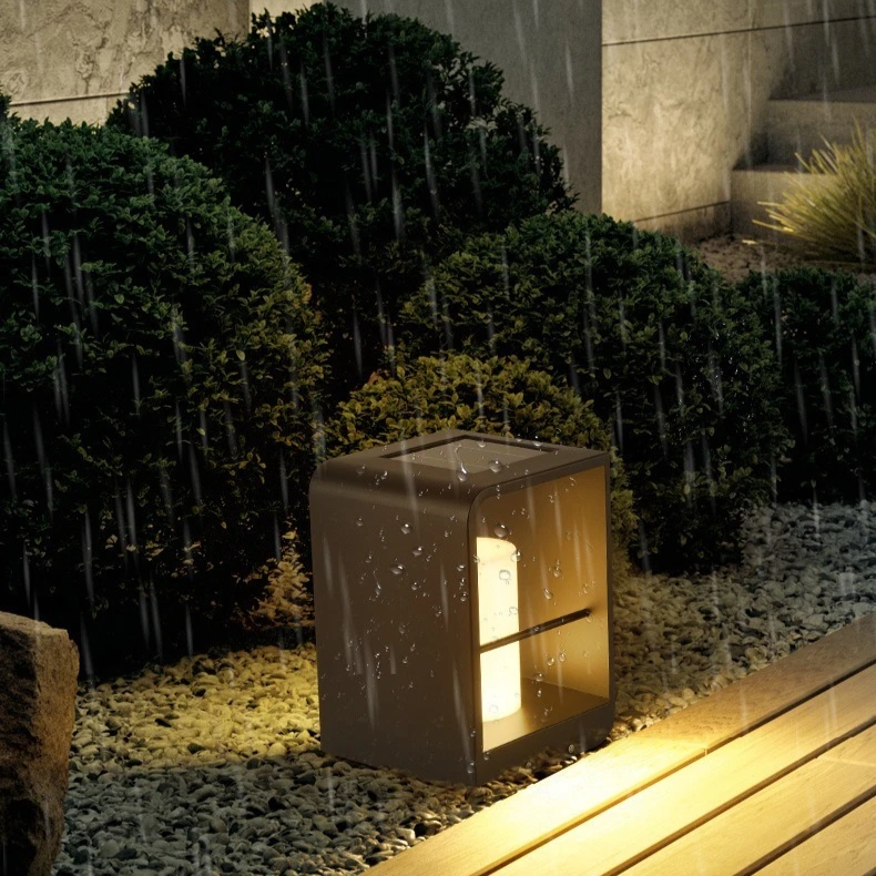 Solar Terraslamp LED – Waterdichte RVS Solar Buitenlamp | Stijlvol & Energiezuinig voor Terras, Tuin & Patio