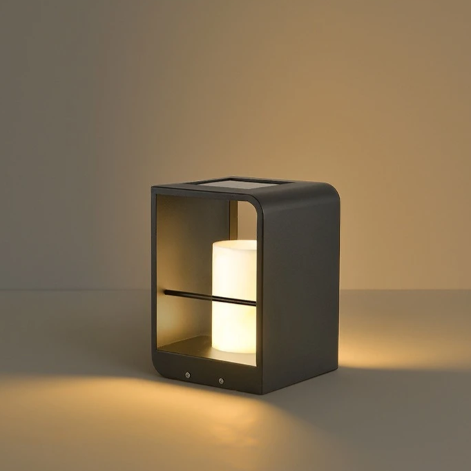 Solar Terraslamp LED – Waterdichte RVS Solar Buitenlamp | Stijlvol & Energiezuinig voor Terras, Tuin & Patio