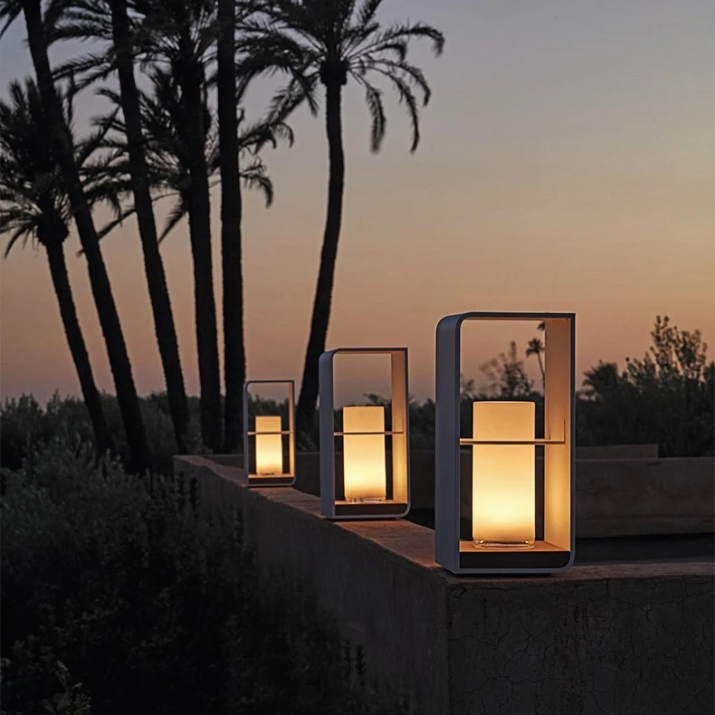 Solar Terraslamp LED – Waterdichte RVS Solar Buitenlamp | Stijlvol & Energiezuinig voor Terras, Tuin & Patio