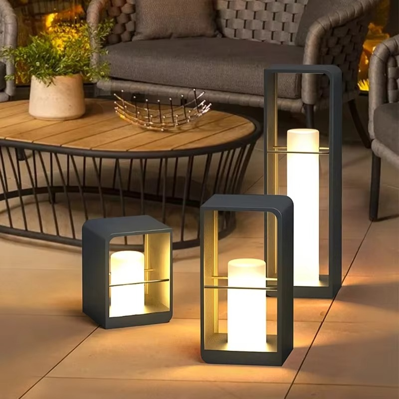 Solar Terraslamp LED – Waterdichte RVS Solar Buitenlamp | Stijlvol & Energiezuinig voor Terras, Tuin & Patio