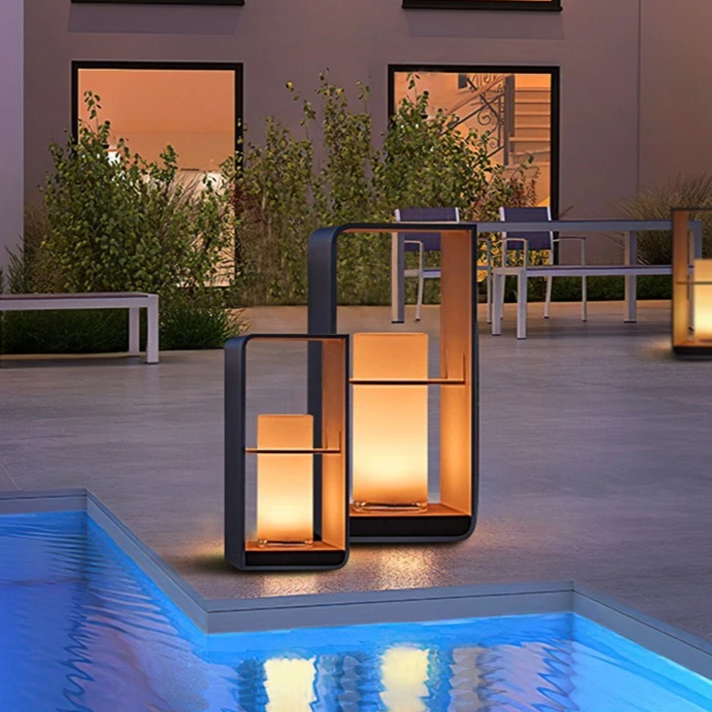Solar Terraslamp LED – Waterdichte RVS Solar Buitenlamp | Stijlvol & Energiezuinig voor Terras, Tuin & Patio