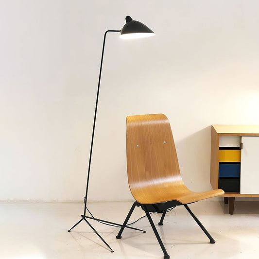 Mouille Three-Arm Vloerlamp – Iconische Design Staande Lamp met Draaiende Armen | Sculpturaal & Functioneel