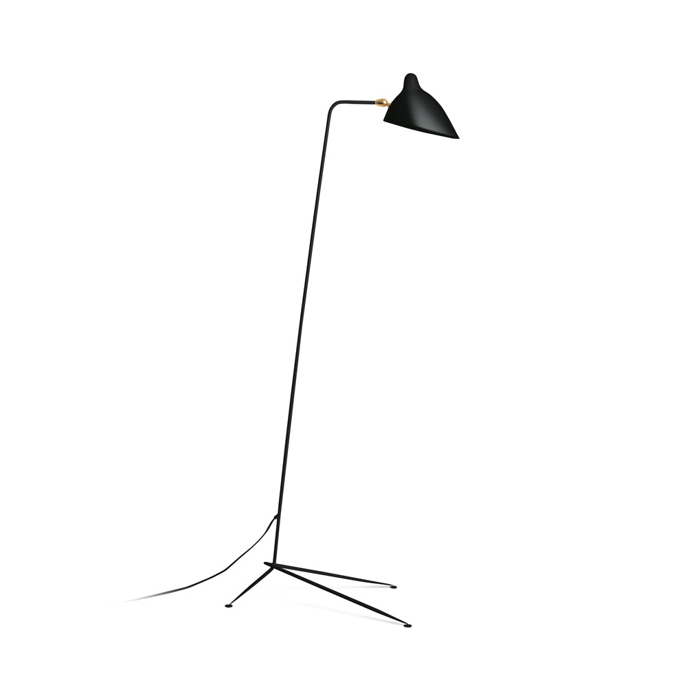 Mouille Three-Arm Vloerlamp – Iconische Design Staande Lamp met Draaiende Armen | Sculpturaal & Functioneel