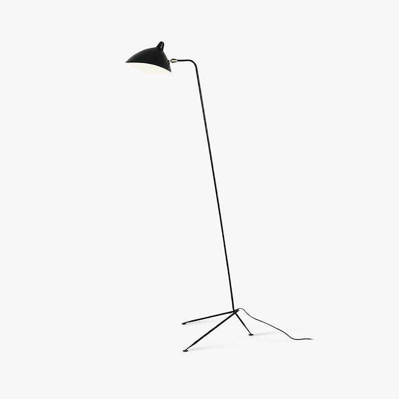 Mouille Three-Arm Vloerlamp – Iconische Design Staande Lamp met Draaiende Armen | Sculpturaal & Functioneel