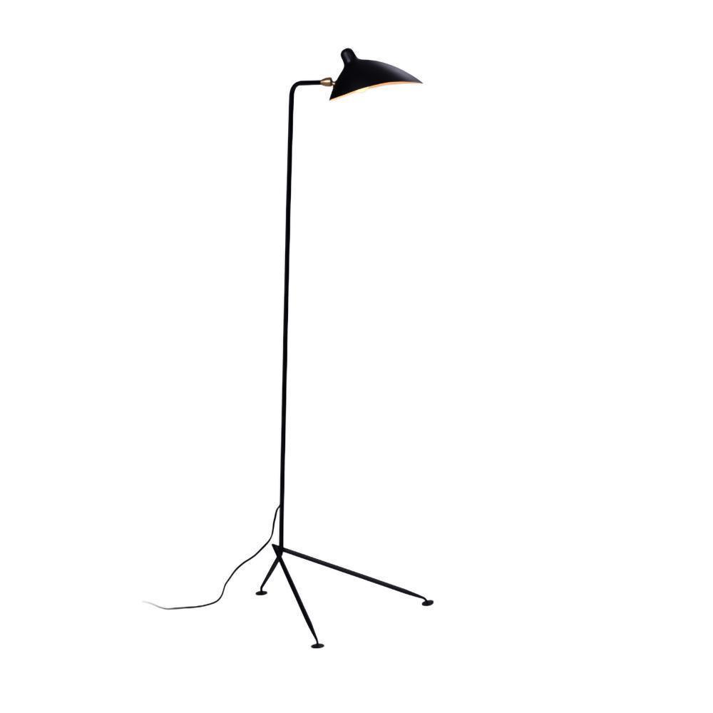 Mouille Three-Arm Vloerlamp – Iconische Design Staande Lamp met Draaiende Armen | Sculpturaal & Functioneel