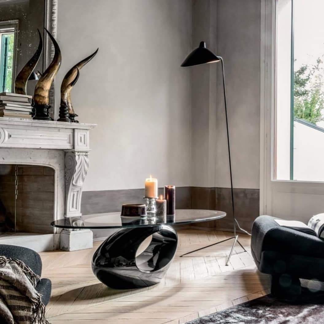 Mouille Three-Arm Vloerlamp – Iconische Design Staande Lamp met Draaiende Armen | Sculpturaal & Functioneel