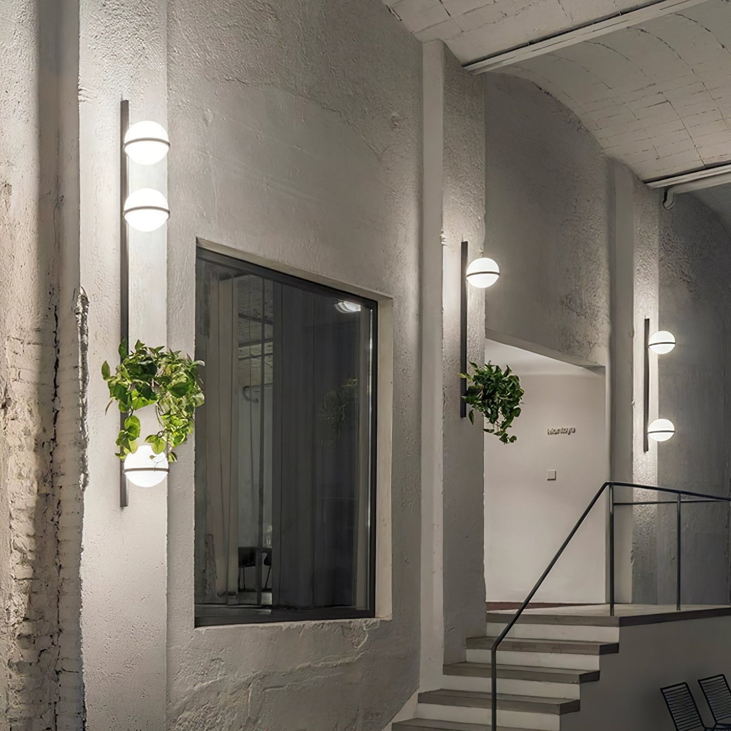 Solstice Outdoor Wall Light – Moderne Zwarte Buitenlamp met LED Bol | Waterdichte IP65 Gevelverlichting