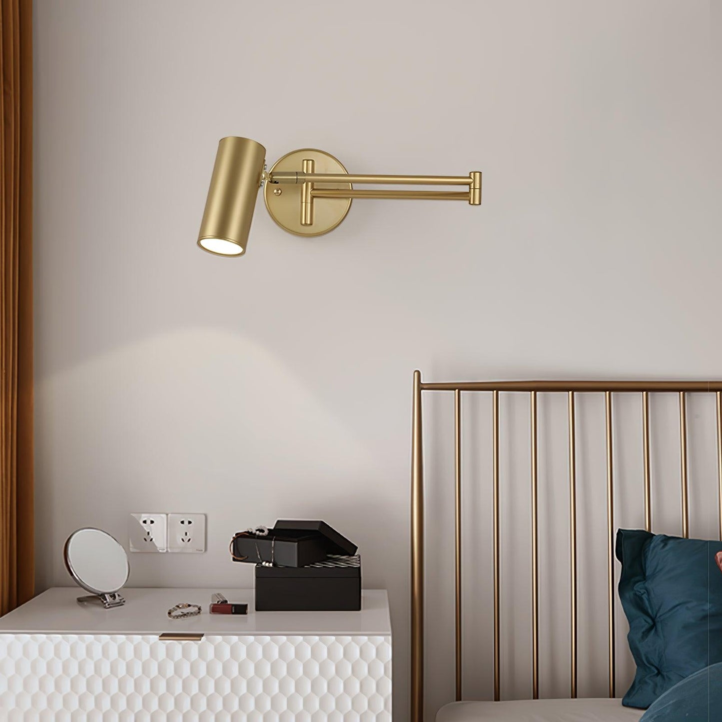 Moderne Verstelbare Wandlamp – Minimalistisch Design met Geïntegreerde LED | Richtbaar & Stijlvol
