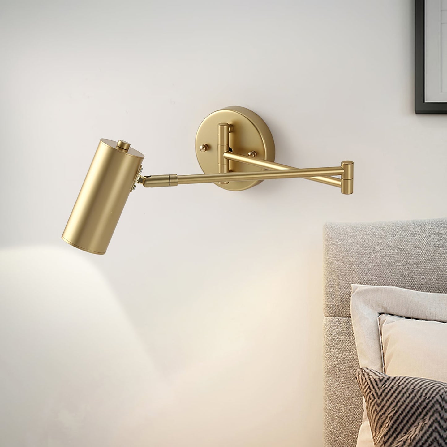Moderne Verstelbare Wandlamp – Minimalistisch Design met Geïntegreerde LED | Richtbaar & Stijlvol