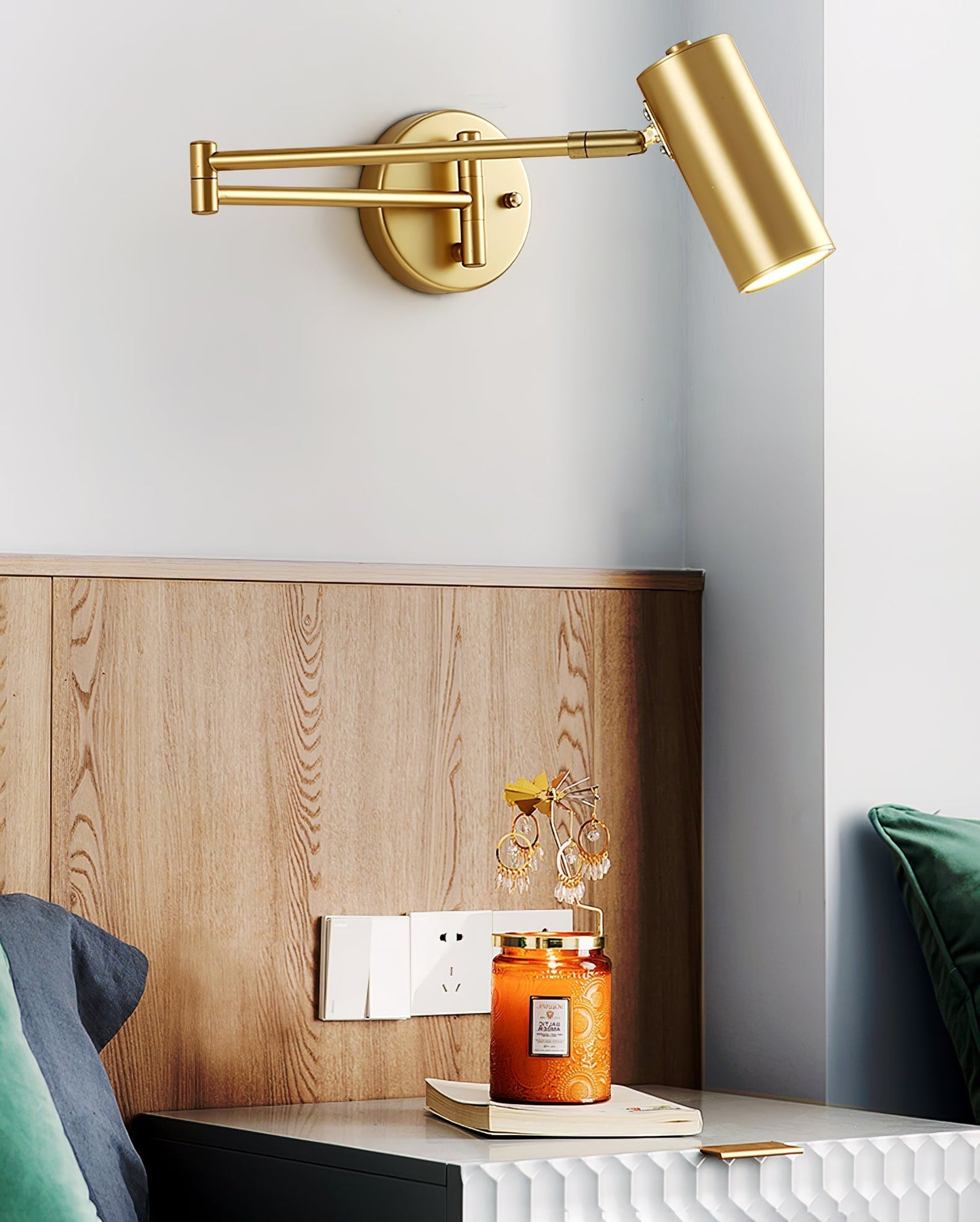 Moderne Verstelbare Wandlamp – Minimalistisch Design met Geïntegreerde LED | Richtbaar & Stijlvol