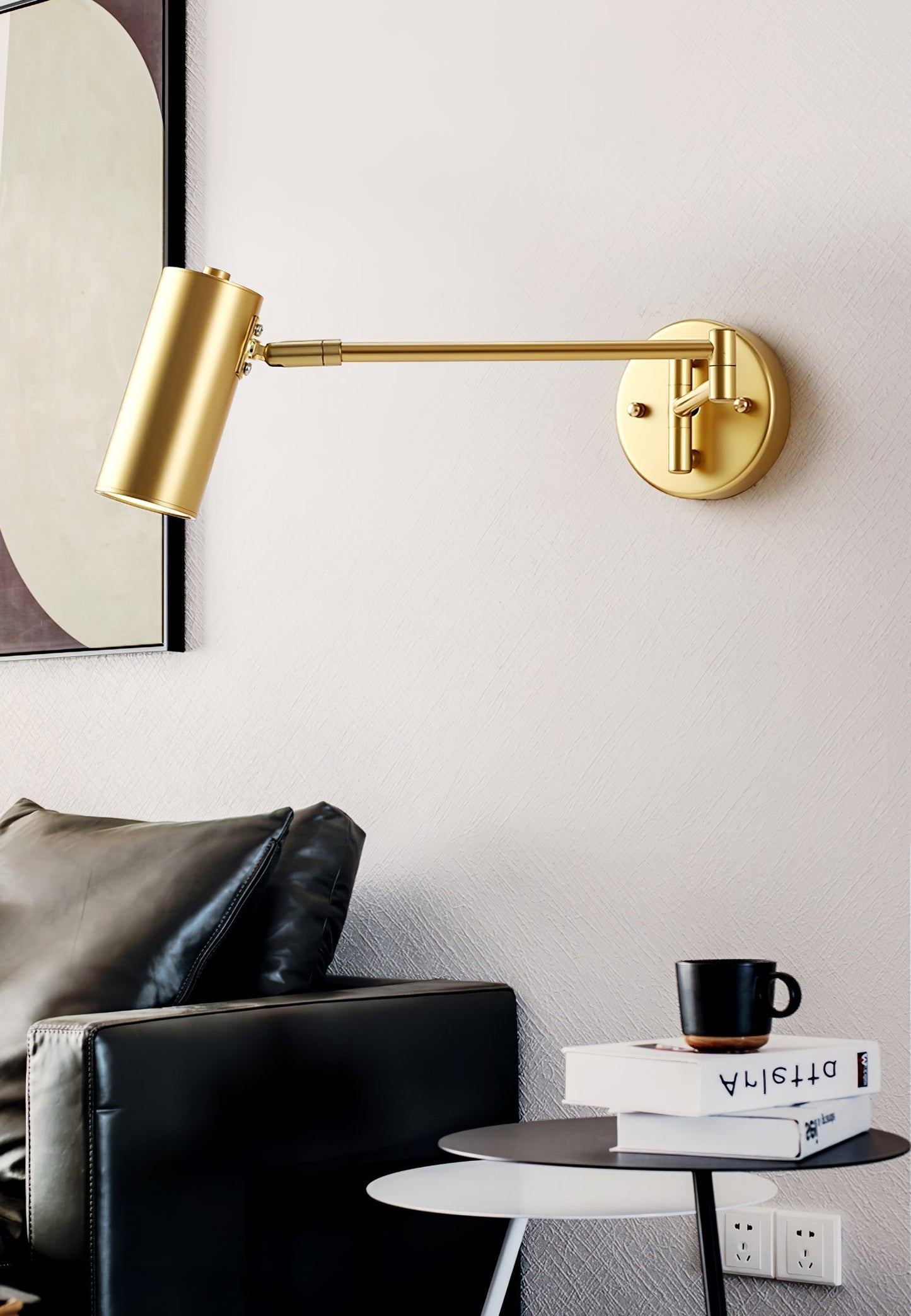 Moderne Verstelbare Wandlamp – Minimalistisch Design met Geïntegreerde LED | Richtbaar & Stijlvol