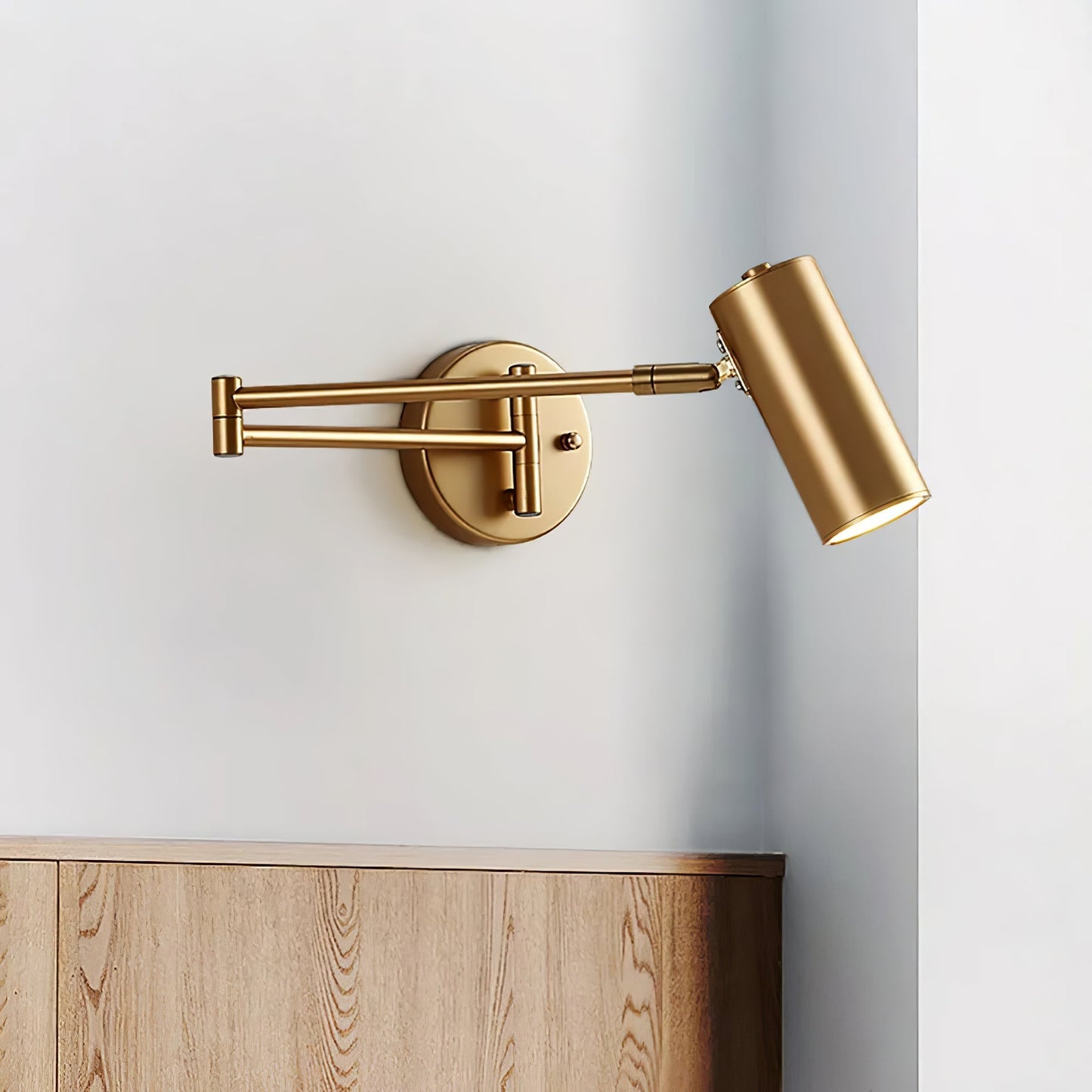 Moderne Verstelbare Wandlamp – Minimalistisch Design met Geïntegreerde LED | Richtbaar & Stijlvol