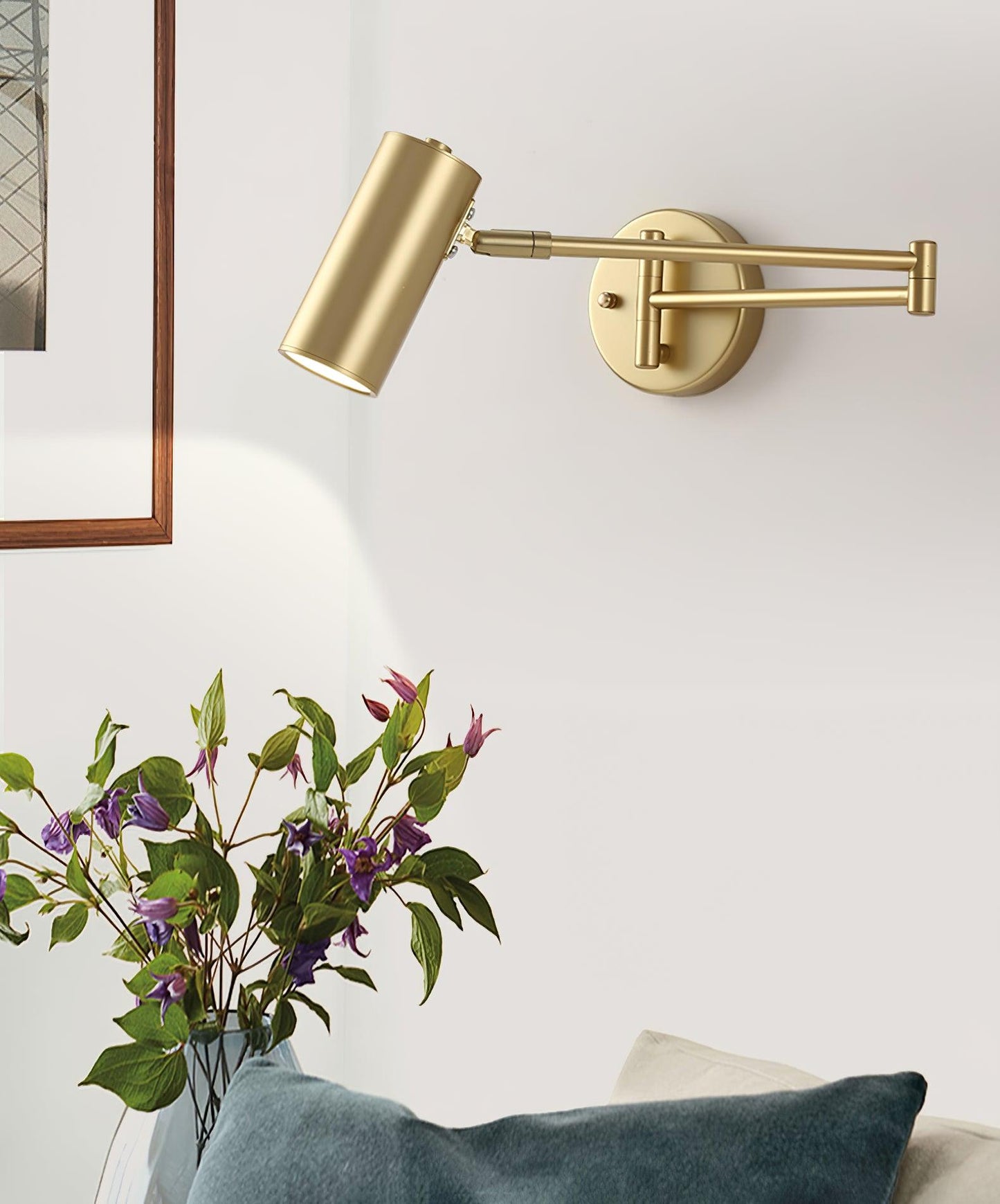 Moderne Verstelbare Wandlamp – Minimalistisch Design met Geïntegreerde LED | Richtbaar & Stijlvol