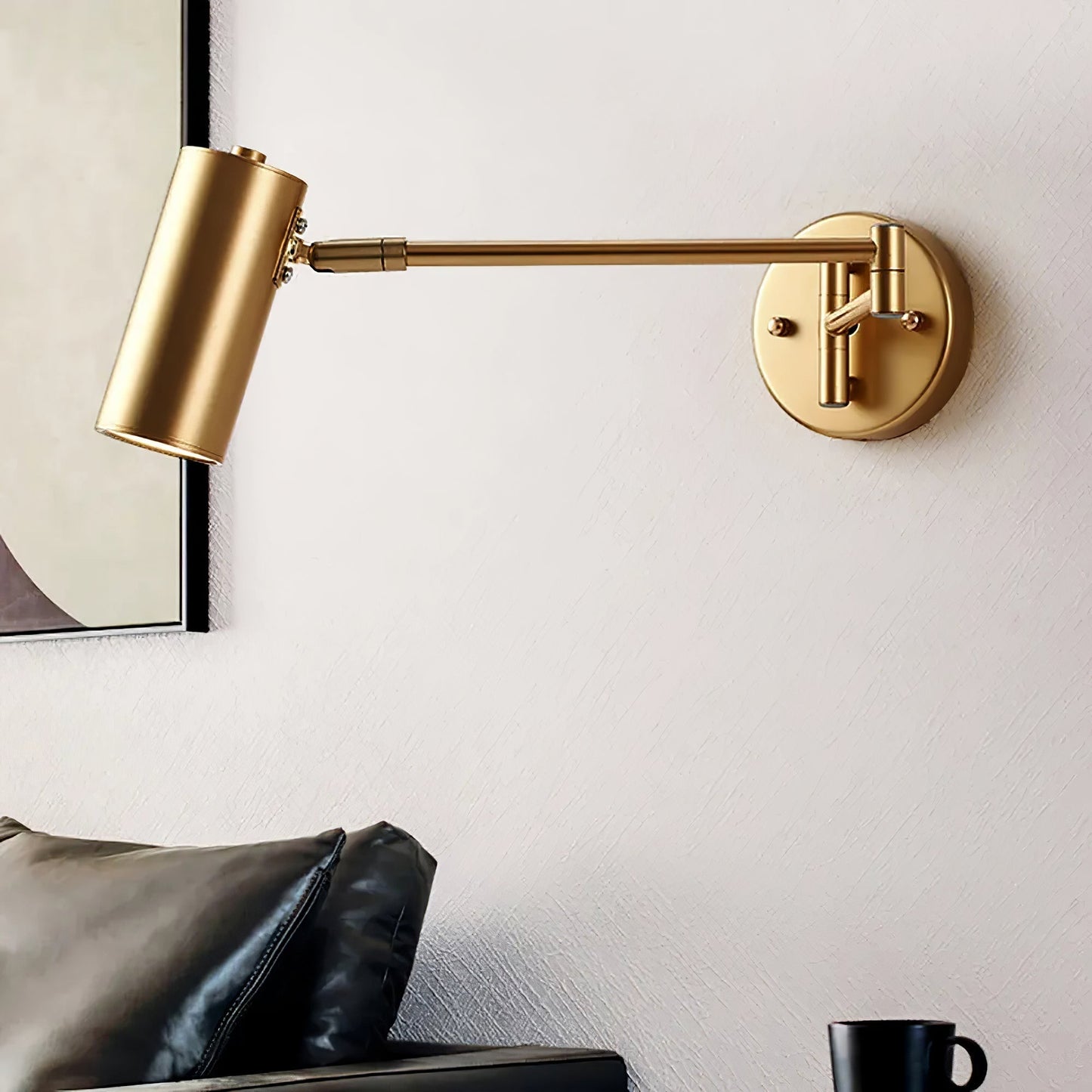 Moderne Verstelbare Wandlamp – Minimalistisch Design met Geïntegreerde LED | Richtbaar & Stijlvol