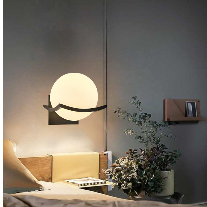 Moderne LED Wandlamp Glas – Strakke Muurverlichting met Elegant Design | Energiezuinig & Stijlvol Accent