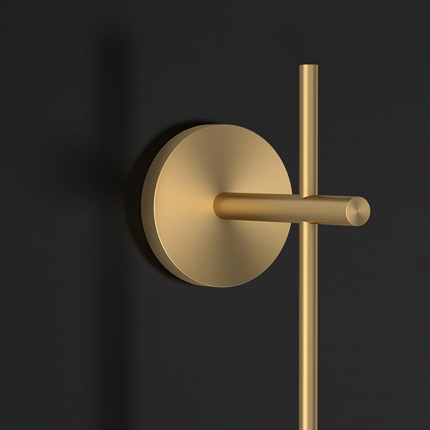 Verticale Glass Globe Wandlamp – Luxe LED Wandverlichting met Gouden Afwerking | Minimalistisch & Sfeervol Design