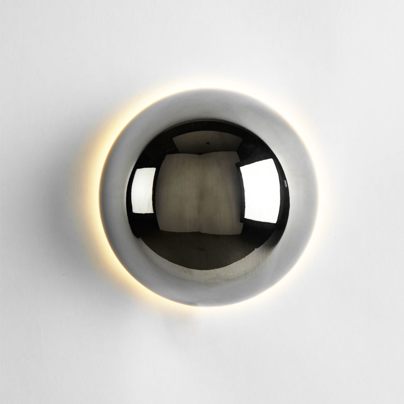 Bauhaus Medieval Style Wandlamp – Luxe Ronde LED Muurverlichting | Minimalistisch Design met Middeleeuwse Charme