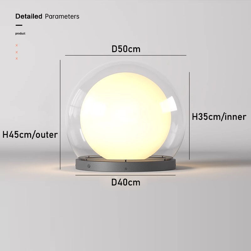 Maanvormige Buitenlamp – LED Tuinlamp voor Pad & Oprit | Waterdicht IP65 & Sfeervol Warm Licht