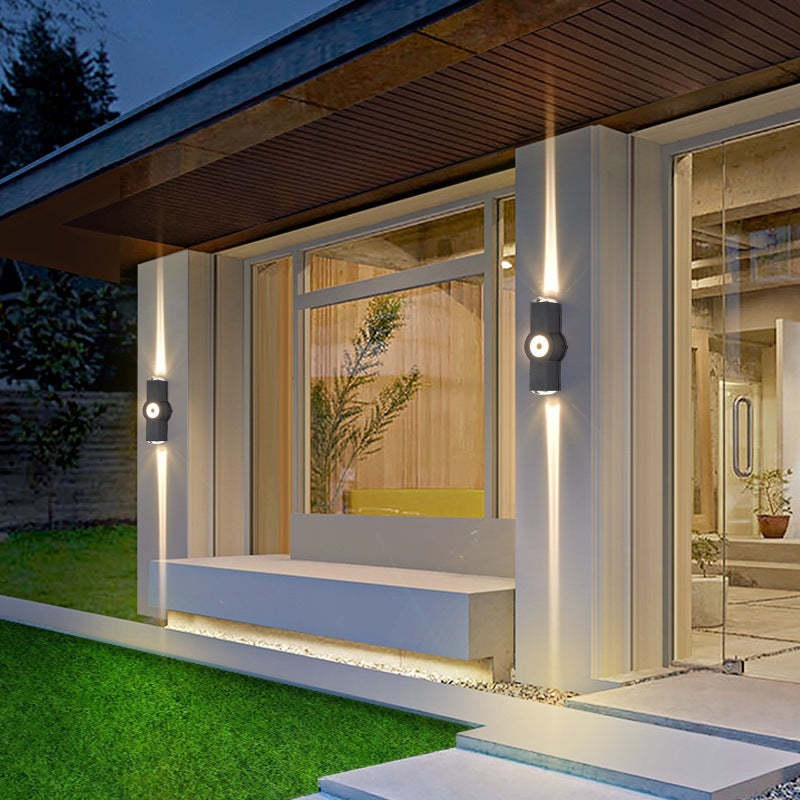 Moderne Buiten Wandlamp – LED Wall Sconce 2/3/4 Lichten | Waterdicht IP65 & Strak Design in Zwart