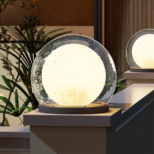 Maanvormige Buitenlamp – LED Tuinlamp voor Pad & Oprit | Waterdicht IP65 & Sfeervol Warm Licht