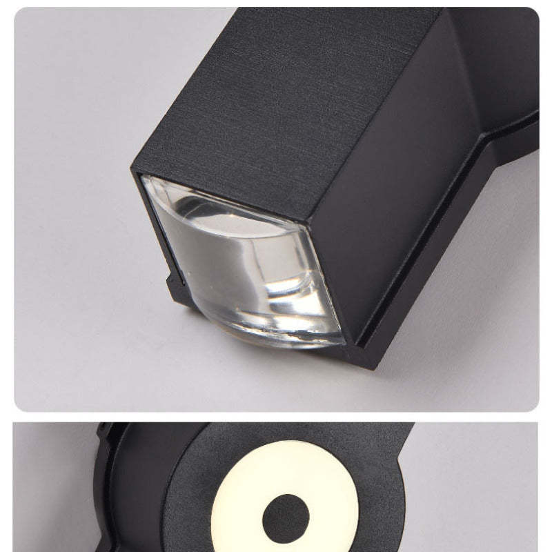 Moderne Buiten Wandlamp – LED Wall Sconce 2/3/4 Lichten | Waterdicht IP65 & Strak Design in Zwart
