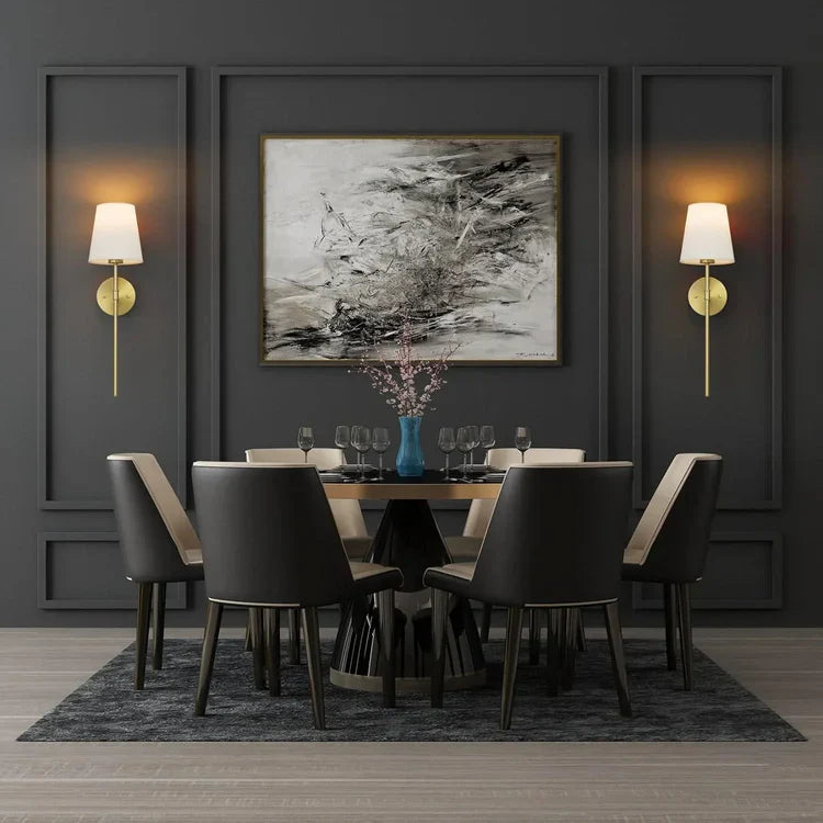 Le Flambeau Princier wandlamp – draadloos oplaadbaar design met afstandsbediening en eenvoudige installatie