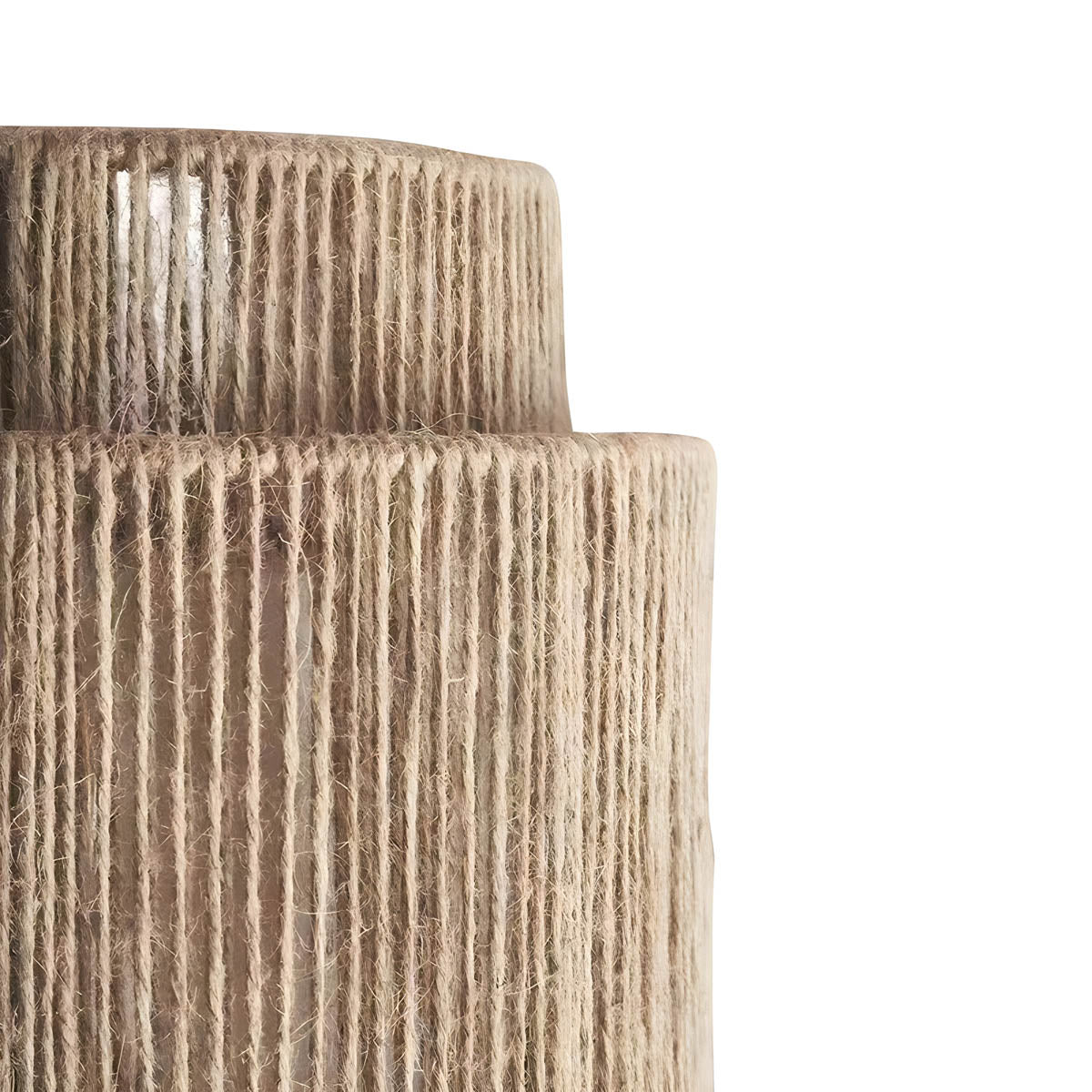 Natuurlijke Touw Wandlamp – Organische LED Muurverlichting | Handgemaakt & Warme Sfeer