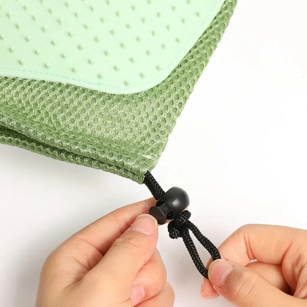 2-in-1 kattenborstel handschoen – verzorgingshandschoen voor vachtverzorging & massage