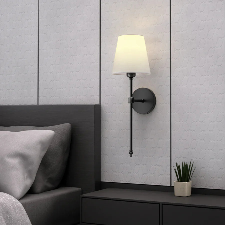 Le Flambeau Princier wandlamp – draadloos oplaadbaar design met afstandsbediening en verstelbare lichtkleur