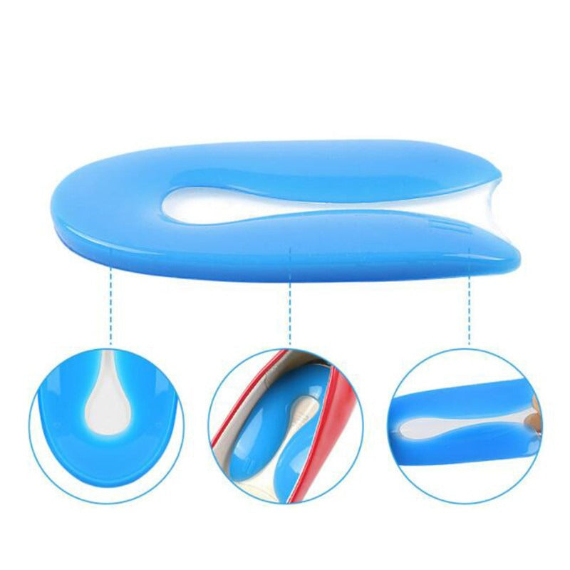 Anti-hielspoor Gel Pads – Zachte Silicone Hielbeschermers voor Comfort en Pijnverlichting