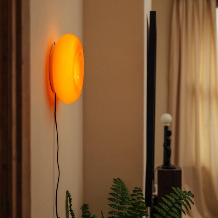 Bauhaus Donut Lamp – Creatieve Designlamp voor Bureau, Muur & Hal | LED Dimbaar in 3 Kleuren