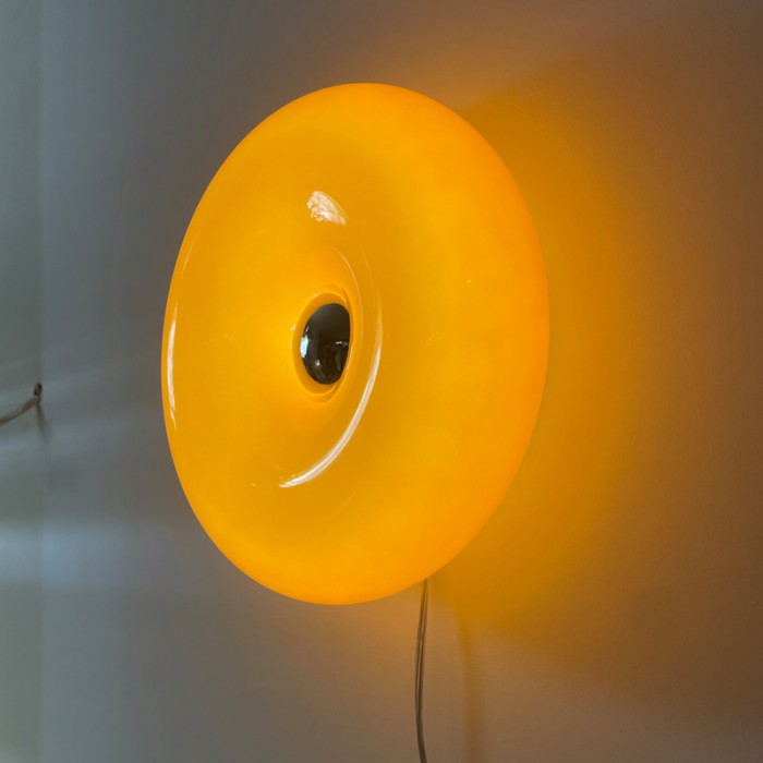 Bauhaus Donut Lamp – Creatieve Designlamp voor Bureau, Muur & Hal | LED Dimbaar in 3 Kleuren