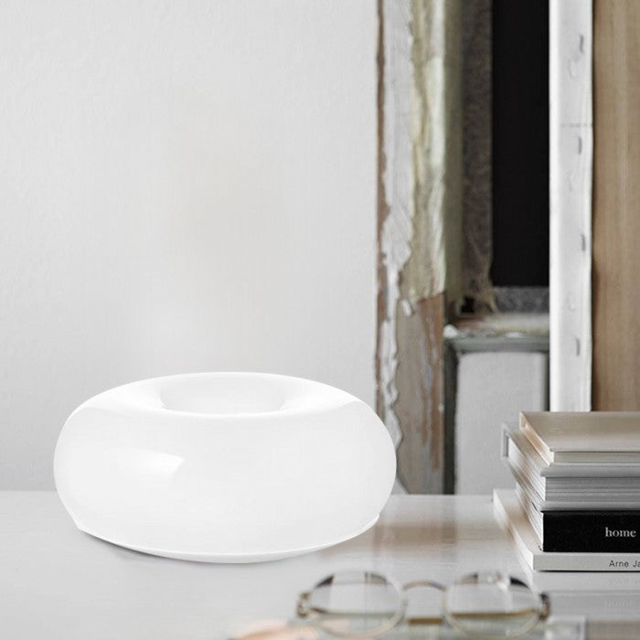 Bauhaus Donut Lamp – Creatieve Designlamp voor Bureau, Muur & Hal | LED Dimbaar in 3 Kleuren