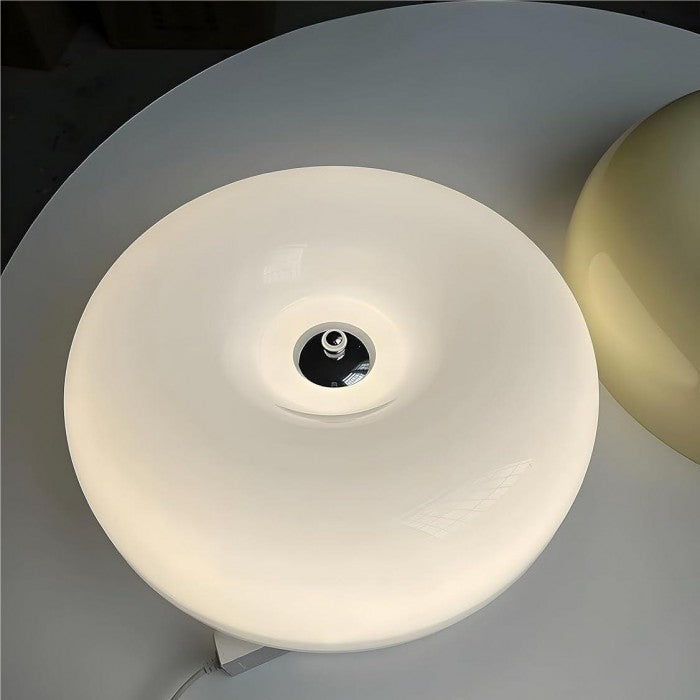 Bauhaus Donut Lamp – Creatieve Designlamp voor Bureau, Muur & Hal | LED Dimbaar in 3 Kleuren