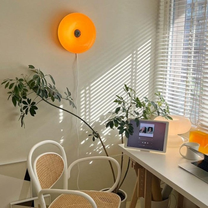 Bauhaus Donut Lamp – Creatieve Designlamp voor Bureau, Muur & Hal | LED Dimbaar in 3 Kleuren
