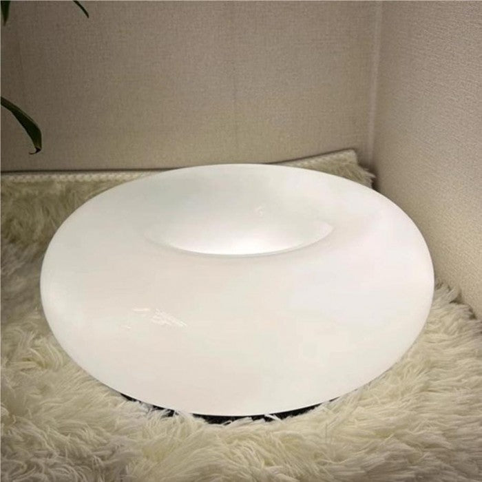 Bauhaus Donut Lamp – Creatieve Designlamp voor Bureau, Muur & Hal | LED Dimbaar in 3 Kleuren